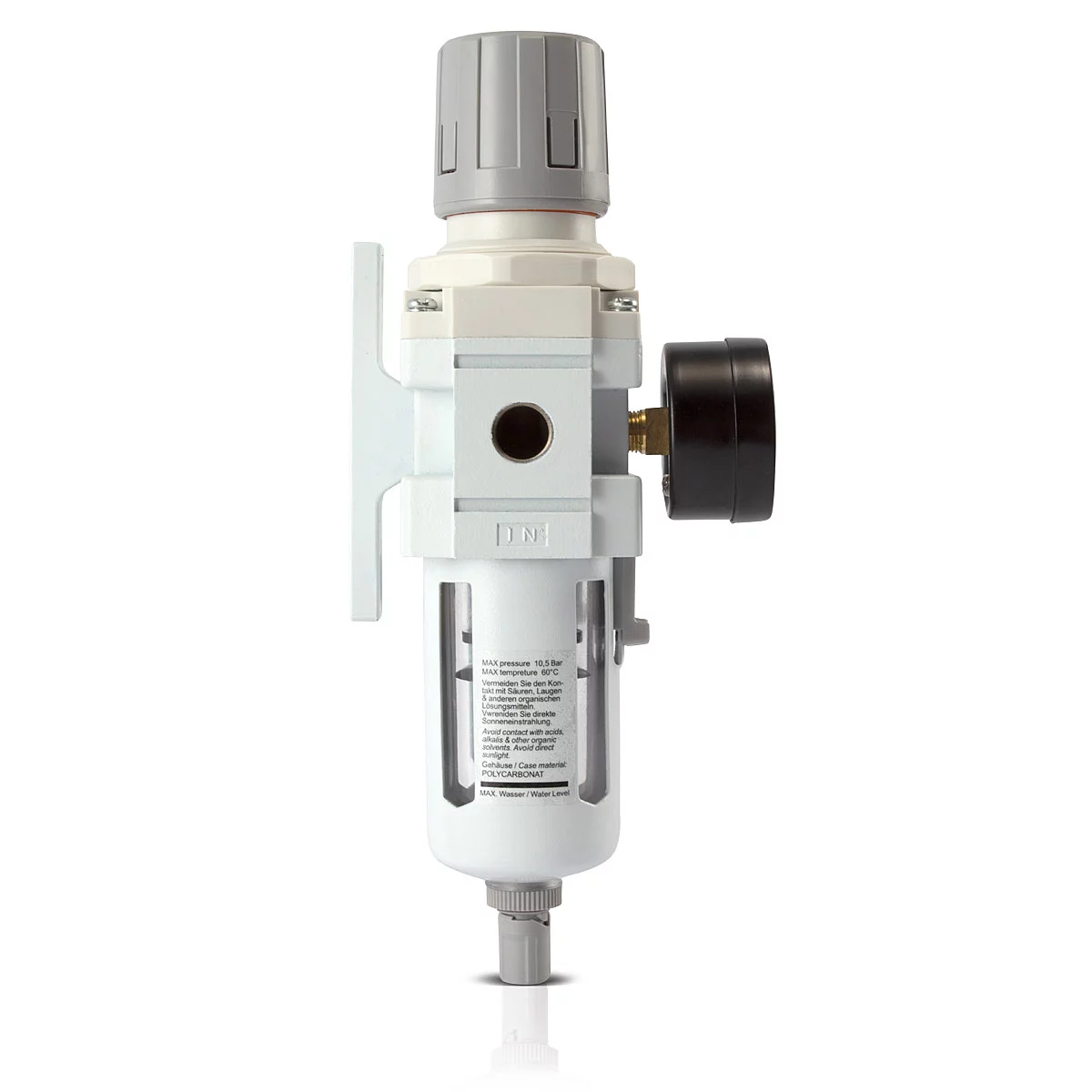 Filtru aer comprimat cu lubrifiant de până la 10,5 bar pentru compresoare de aer unelte de aer unitate de întreținere separator de apă filtru de lubrifiere Conexiune regulator de presiune aer comprima [3]
