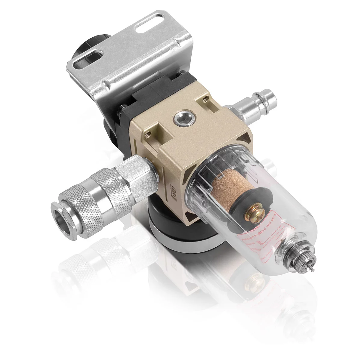 Filtru de aer WA-9 ST de până la 9 bar Unitate de întreținere a aerului comprimat cu cuplare cu eliberare rapidă de 1/4" și funcție de reducere a presiunii pentru compresoare de aer [5]