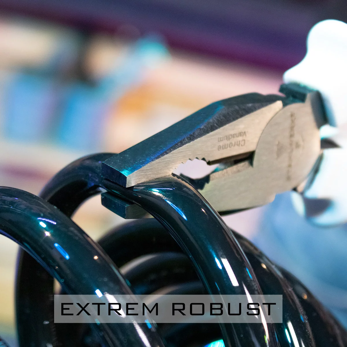 Furtun de aer comprimat profesional din PU STAHLWERK DS 05 ST, 5 metri, cu cuplaj rapid și racord cu țeavă pentru scule pneumatice și compresoare [9]