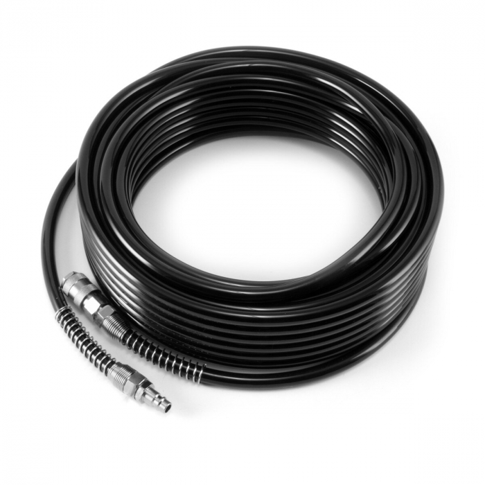 Furtun de aer comprimat STAHLWERK DS 20 ST profesional PU 20 de metri cu cuplare rapidă și niplu ghimpat [2]