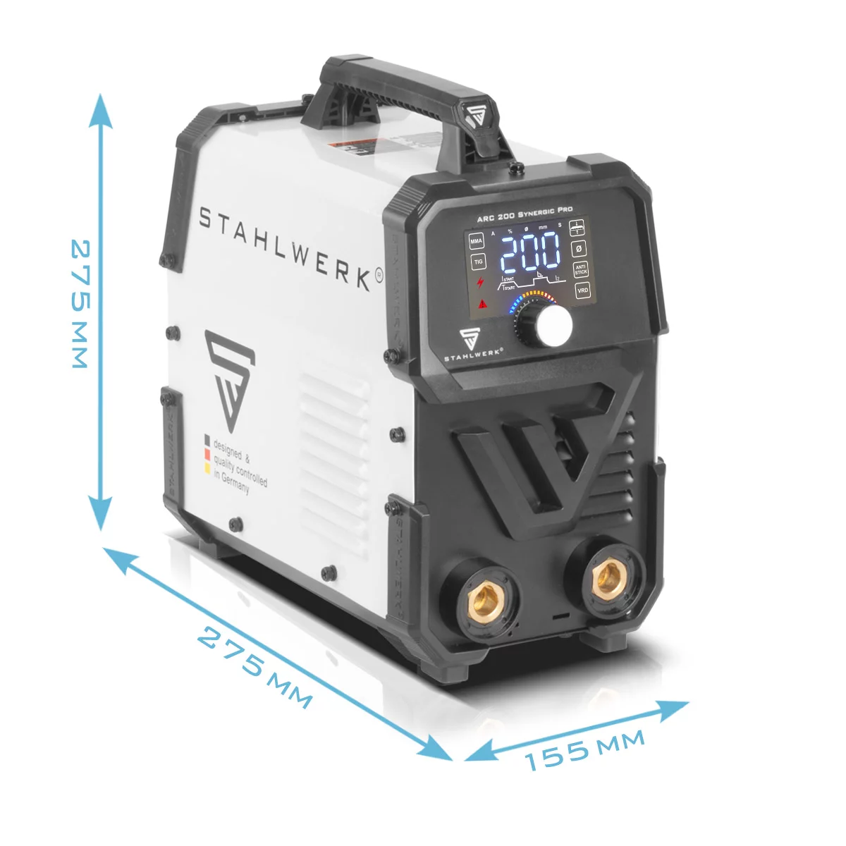 Invertor sudura STAHLWERK ARC 200 Synergic Pro, complet sinergic MMA / Lift-TIG cu 200 de amperi și tehnologie IGBT [8]
