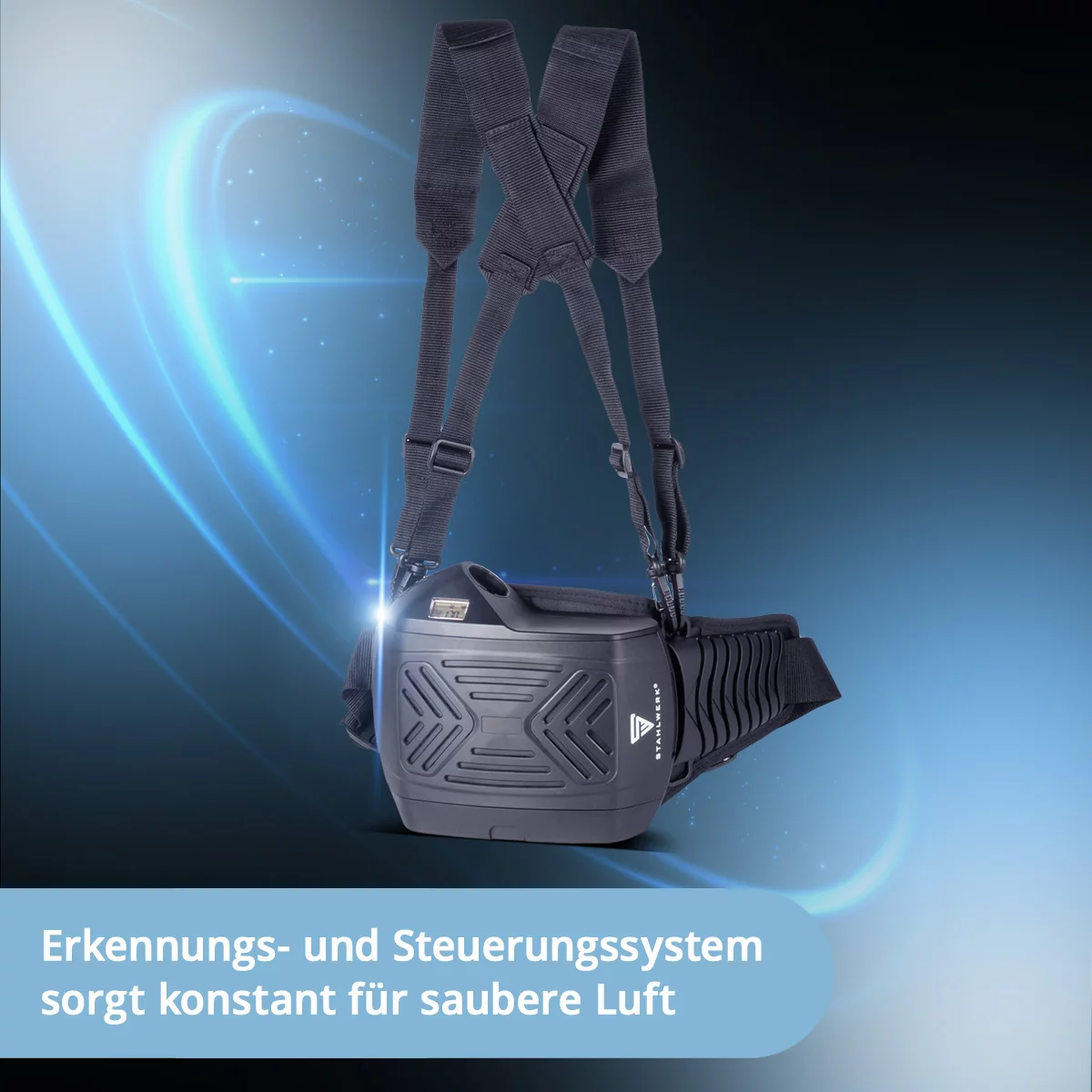 Masca de sudura automata cu filtru aer Booster Air Stahlwerk [9]