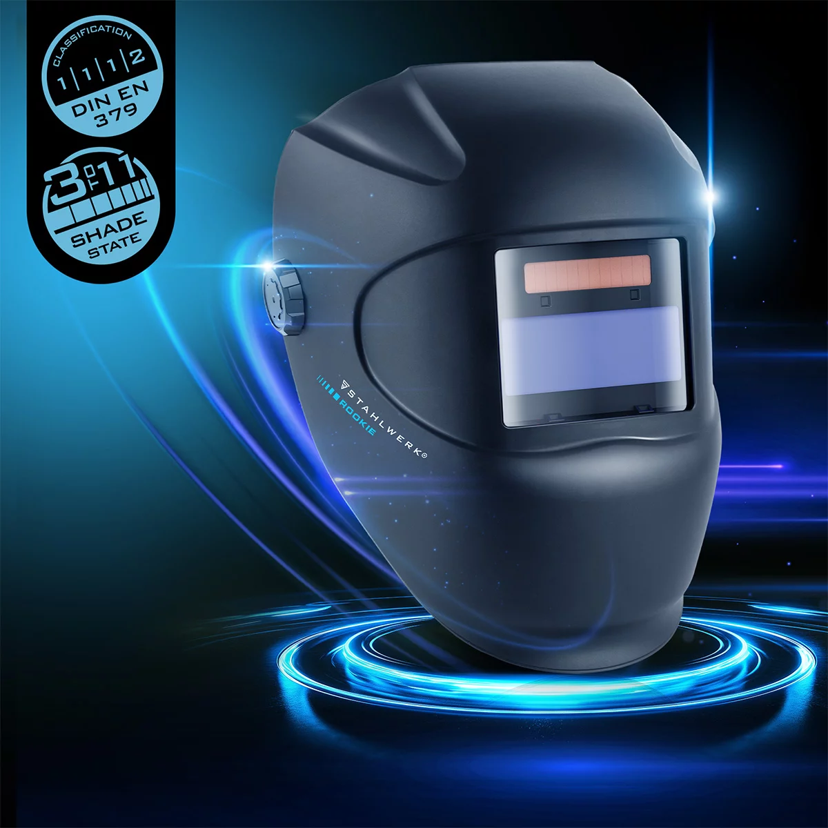 Masca de sudura automata DIN4/11 Rookie Stahlwerk [2]