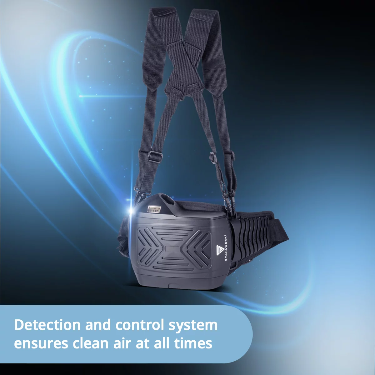 Masca de sudura cu filtru aer Master Air Stahlwerk [9]