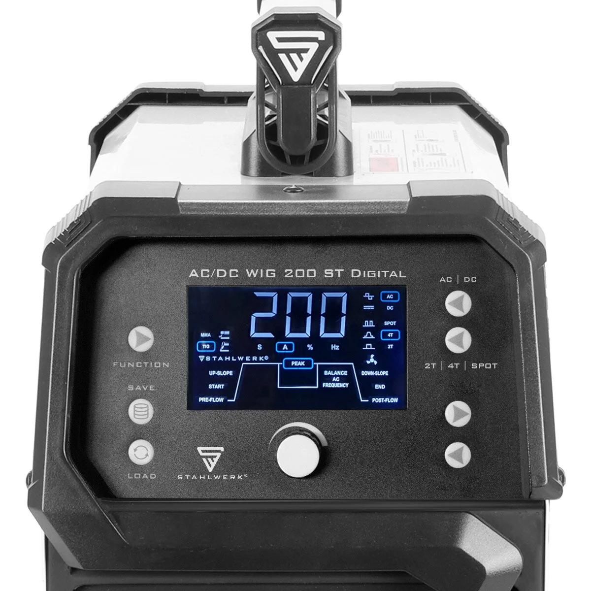 Pachet complet de sudura pentru aluminiu AC/DC 200 Digital Stahlwerk [5]