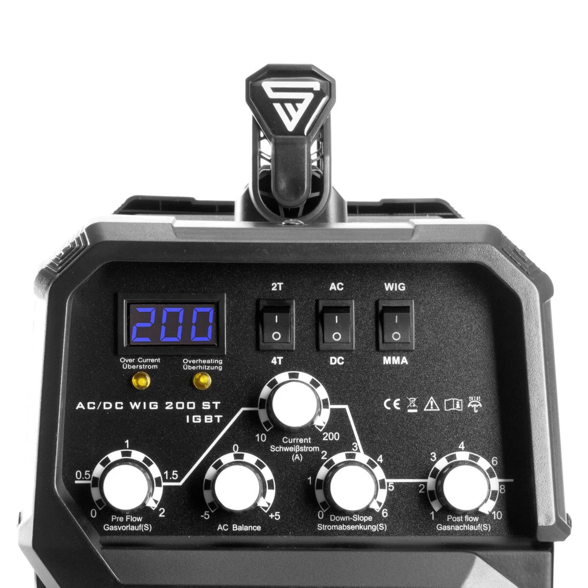 Pachet complet pentru sudura aluminiului AC/DC 200 ST Stahlwerk [7]