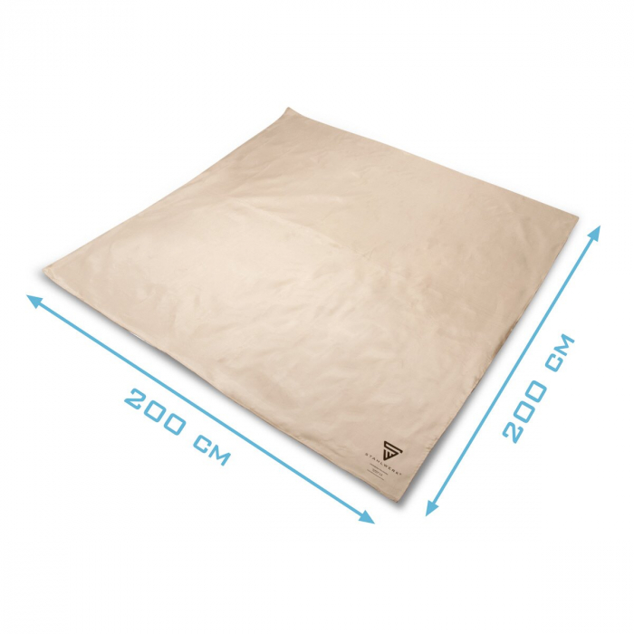 Patura de protectie sudura 200x200 cm din fibra de sticla Stahlwerk [5]