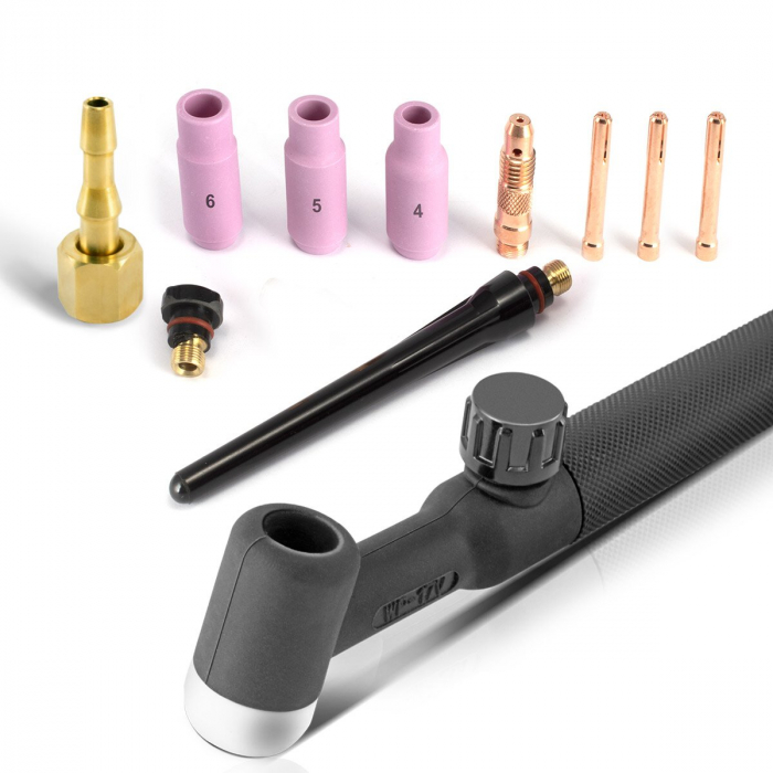 Pistolet TIG cu ventil SR17 V cu mufa TX25 [3]