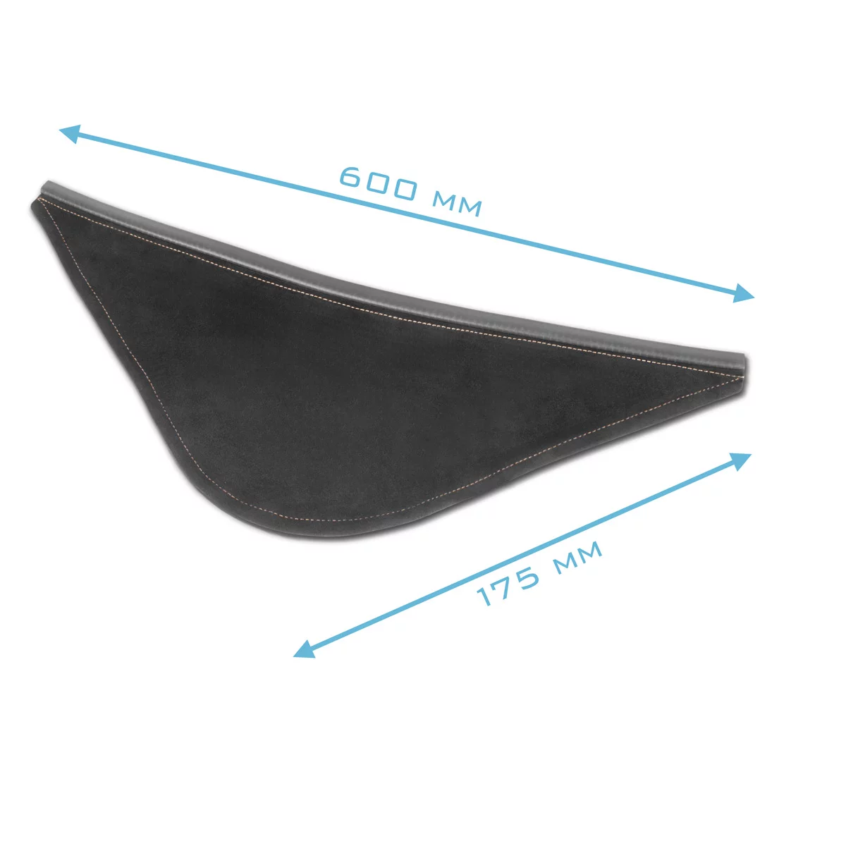 Protecție de gât și piept din piele STAHLWERK pentru căști de sudură | Protecție universală împotriva stropirii, scânteilor și UV | Ușor de montat | Manopera de înaltă calitate | Fixare prin clipsare/ [4]