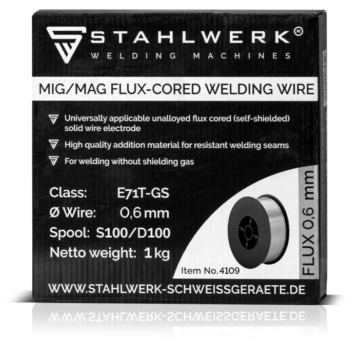 Sarma sudura cu flux 0.6 mm rola 1.0 kg - pentru sudura fara gaz [3]