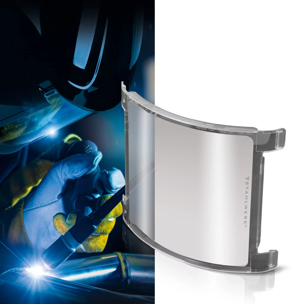 Set de 6 lentile de schimb pentru cască de sudură STAHLWERK  TITAN [3]