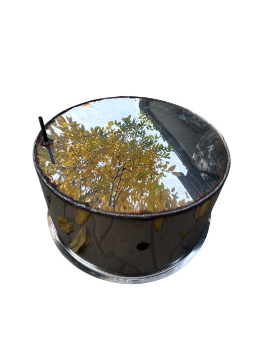 Tava de ardere inox pentru sobele cu ulei ars MTM 52 [2]