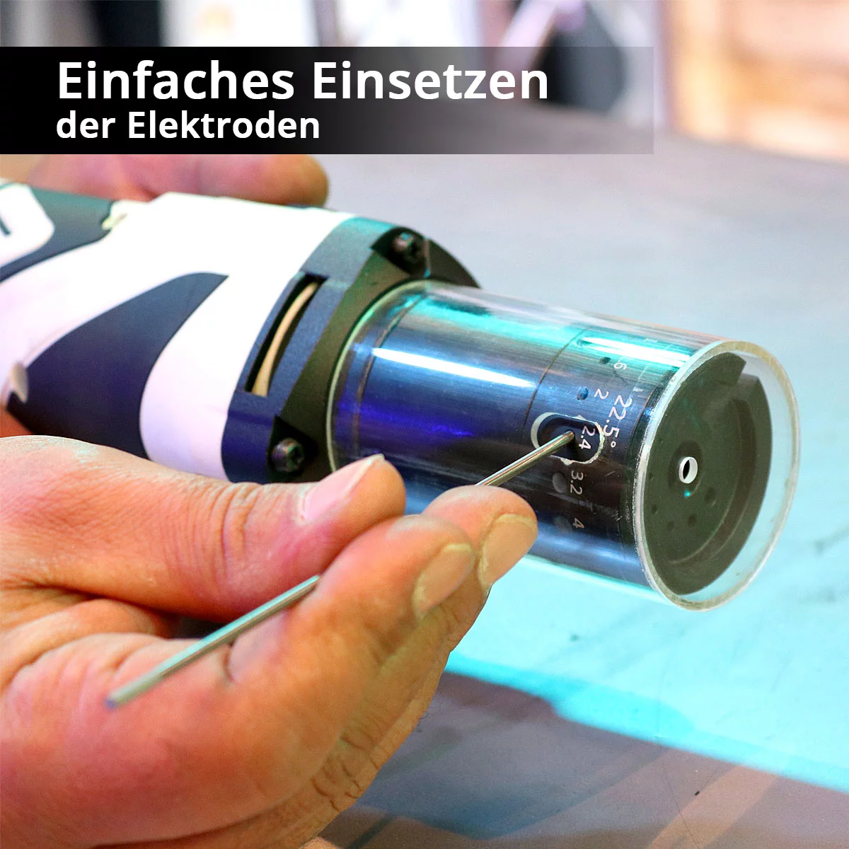 Aparat de ascutit electrozi wolfram fara fir ATG- 20 STAHLWERK [9]