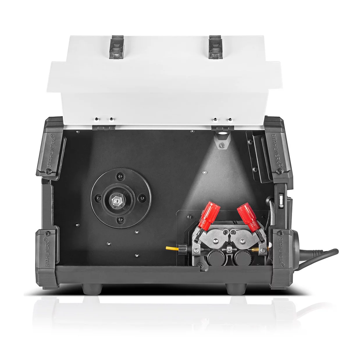 Aparat de sudură combinat 6 în 1 STAHLWERK CTM-250 Puls Pro, 200 A | Funcție puls | Alimentare sinergică a sârmei | Plasma 45 A CUT | TIG | MIG MAG | PULS | MMA | FLUX [4]