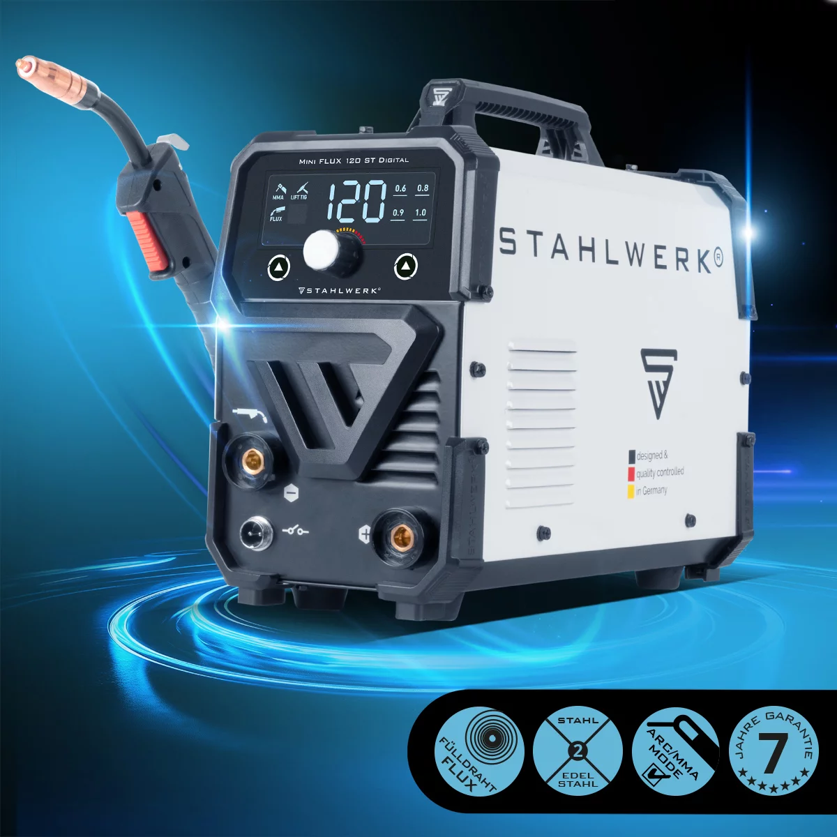 Aparat de sudura Digital Mini Flux 120 Stahlwerk [1]