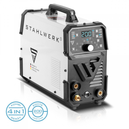 Aparat de sudura multifunctional Stahlwerk DC TIG 200 Pulse Pro CUT [3]