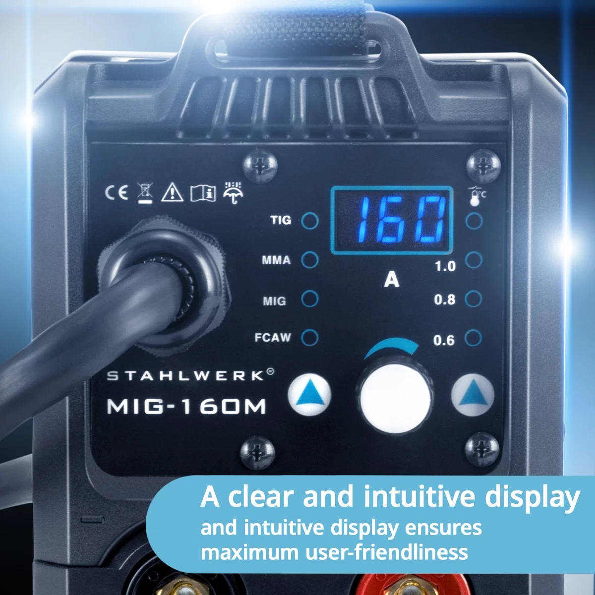 Aparat de sudura multiproces MIG/MAG/TIG/MMA Stahlwerk MIG 160 M [7]