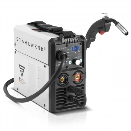 Aparat de sudura multiproces MIG/MAG/TIG/MMA Stahlwerk MIG 160 M complet [1]