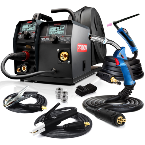 Aparate de sudura MIG-MAG - Aparat de sudura  PATON™ MultiPRO-200-15-4 (WM) MIG/MAG MMA/TIG HF