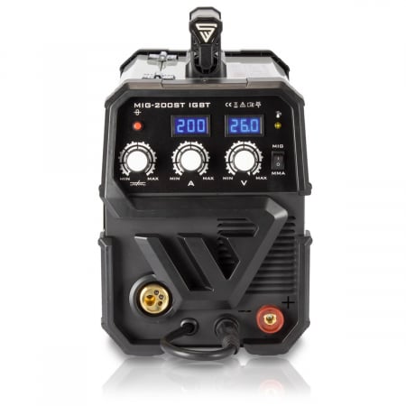 Aparat De Sudura Profesional MIG/MMA 200 Stahlwerk (Gaz-No Gaz) echipat [2]