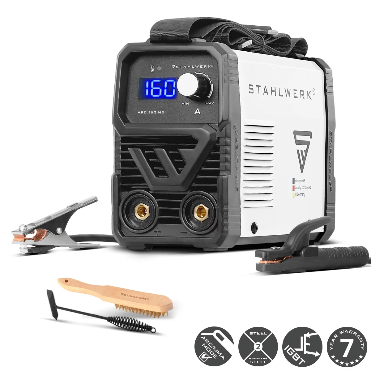Aparate sudura MMA - Aparat de sudura tip invertor ARC 160 MD Stahlwerk