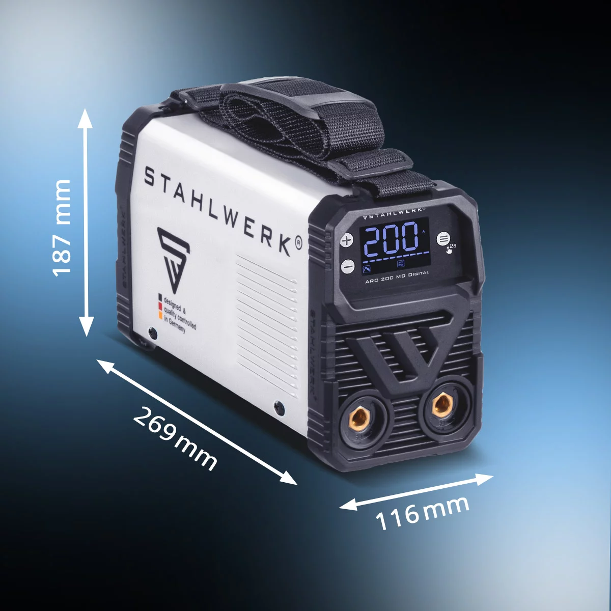 Aparat de sudura tip invertor ARC 200 MD Stahlwerk Digital [2]