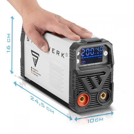 Aparat de sudura tip invertor ARC 200 MD Stahlwerk Digital [4]