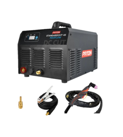 Aparate de taiere cu plasma - Aparat de taiere cu plasma cu compresor incorporat CUT 45 Paton (10mm)