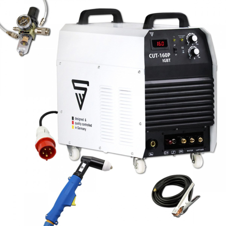 Aparat de taiere cu plasma industrial 160 A Stahlwerk (52mm) [1]