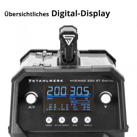 Aparat sudura MIG 200 Digital Sinergic Stahlwerk [1]