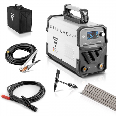 Aparate sudura MMA - Aparat Sudura Profesional Tip Invertor ARC 200 ST Digital Stahlwerk