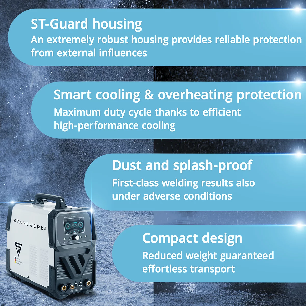 Aparat de sudura  AC/DC TIG 200 Puls Pro Touch STAHLWERK [3]