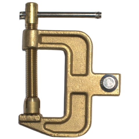 Accesorii sudura - Cleste de Masa cu Surub 500A – Alama