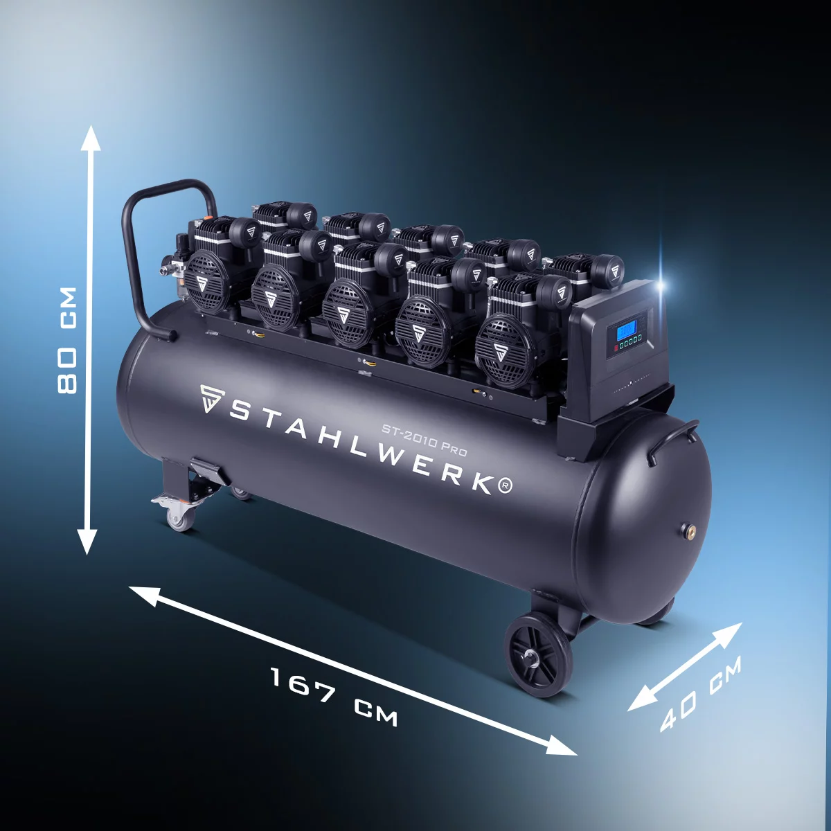 Compresor de aer comprimat STAHLWERK ST 2010 Pro - 10 bar [2]