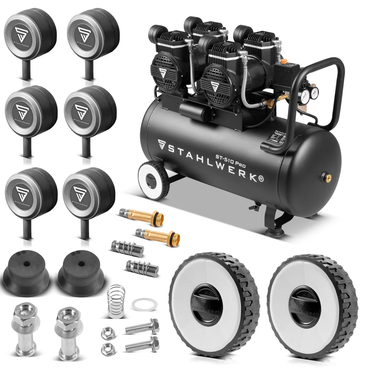 Compresor de aer comprimat STAHLWERK ST 510 Pro - 10 bar [9]