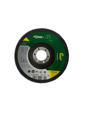 Discuri abrazive, taiere, slefuire, polizare - DISC LAMELAR POWERFLEX RIO 125/E40
