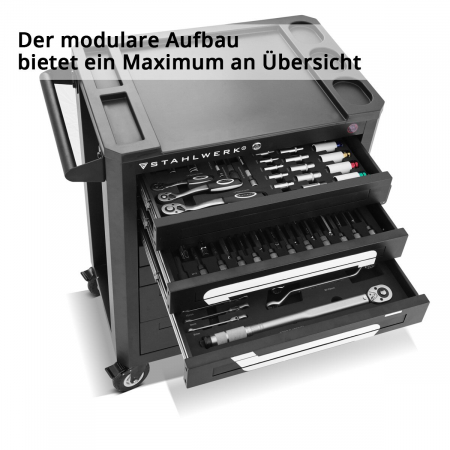 Dulap scule STAHLWERK SHARK echipat cu 235 de scule [1]