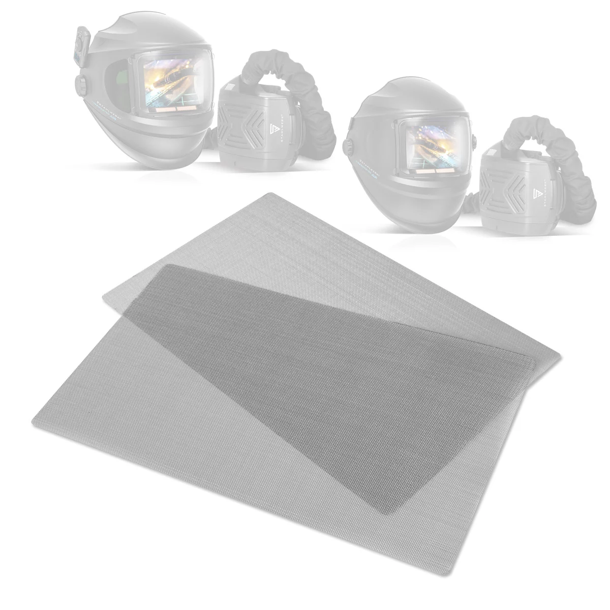 Masti de sudura cu cristale lichide - Filtru STAHLWERK set de 2 buc | sistem de filtrare pentru căști de sudură cu aer proaspăt | accesorii de filtrare pentru căști de sudură MASTER AIR și BOOSTER AIR | sistem PAPR
