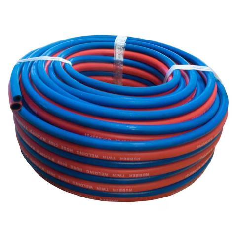 Taiere sudare oxigaz - Furtun geaman oxigen/acetilena 6,3/9,0mm (colac 25m)