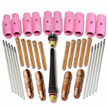 Kit consumabile sudare TIG 36 buc WP SR 17 18 26 [1]