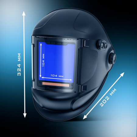 Masca de sudura automata TITAN 3-in-1 | mască de sudură cu reproducere a culorilor adevărate, memorie de lucru, întunecare automată DIN 4 la DIN 14 și clasa optică 1/1/1/1 [5]