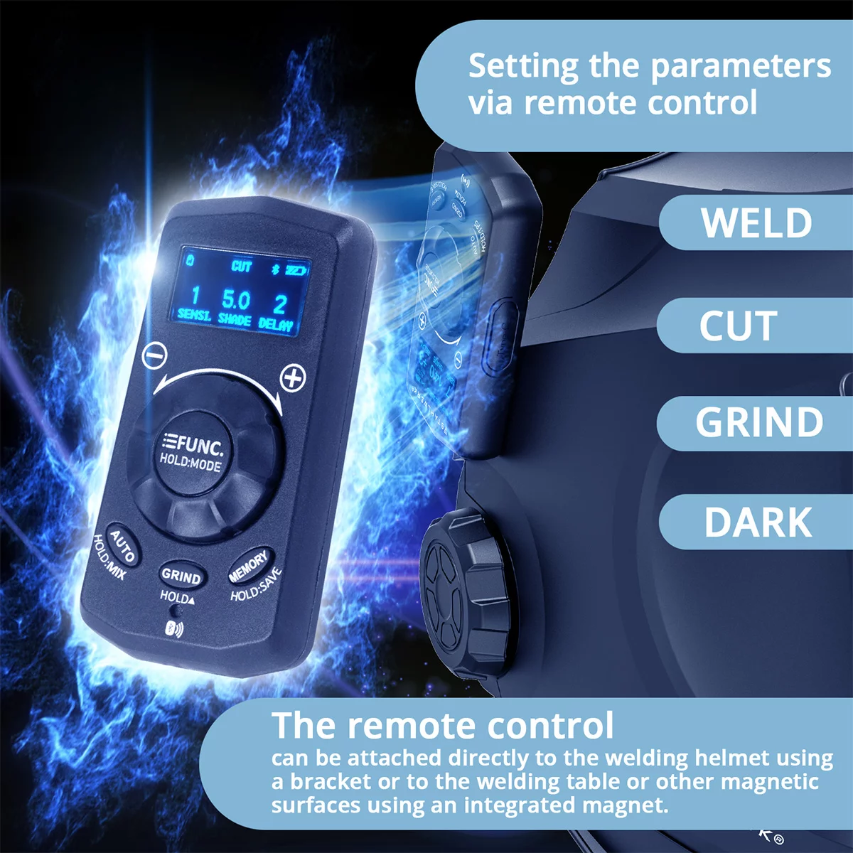 Masca de sudura cu filtru aer Master Air Stahlwerk [6]