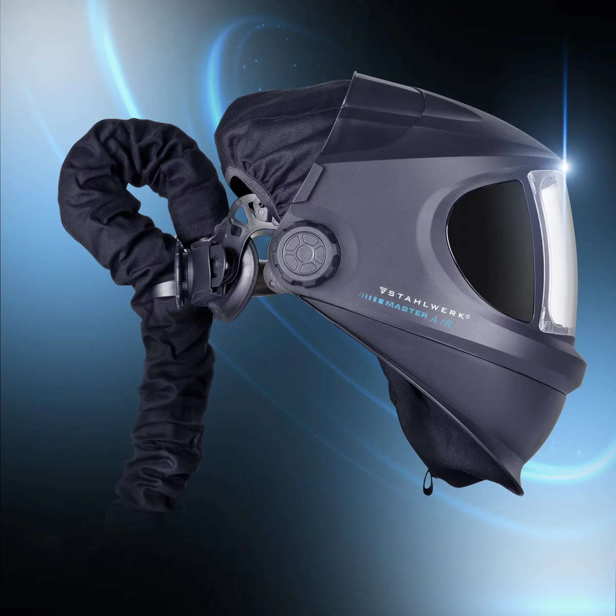 Masca de sudura cu filtru aer Master Air Stahlwerk [13]