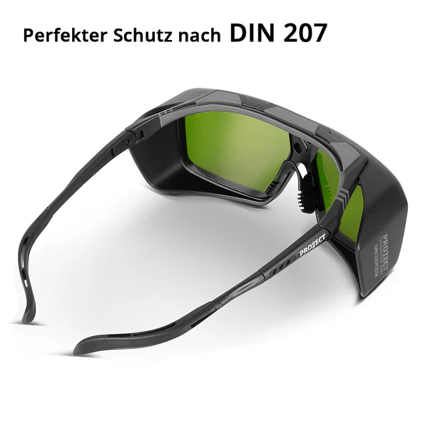 Ochelari de protecție laser Protect Starlight X2 | Ochelari laser | Protecție a ochilor conform DIN EN 207 pentru lucrul cu lasere cu un interval de lungimi de undă de 800 - 1.320 Nm [4]