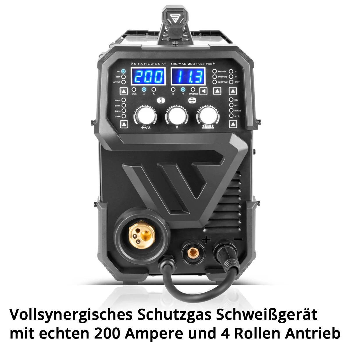 Pachet complet de sudura MIG 200 Spot Puls Stahlwerk [4]