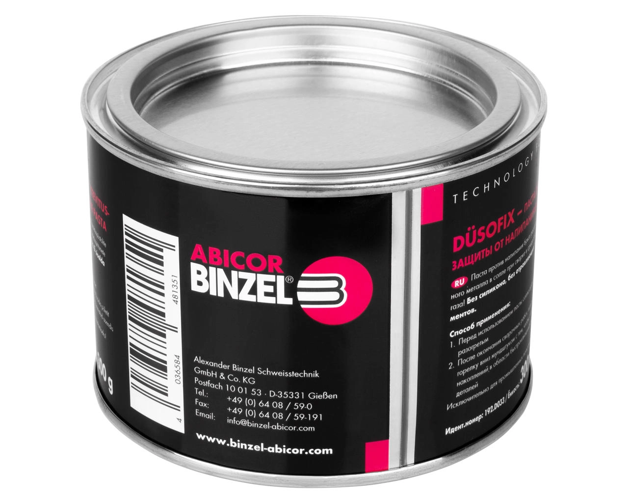 Accesorii MIG MAG - Pasta antistropi DUSOFIX Abicor Binzel