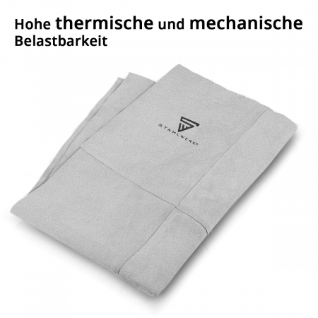 Patura de protectie sudura 140x200 cm din piele Stahlwerk [4]