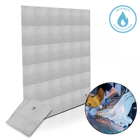 Patura de protectie sudura 140x200 cm din piele Stahlwerk [5]