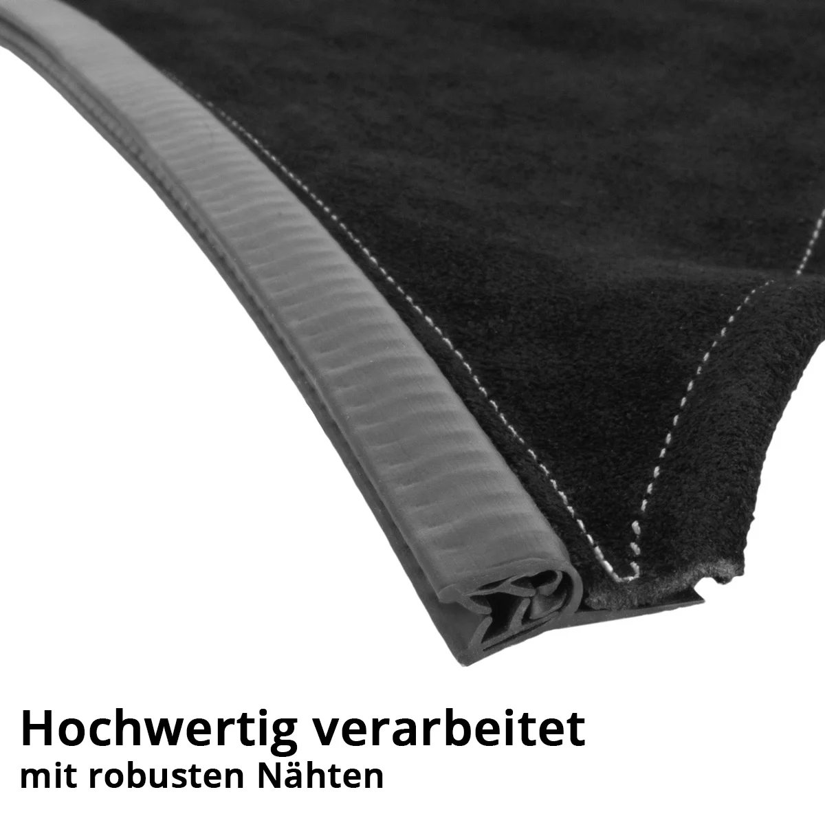 Protecție de gât și piept din piele STAHLWERK pentru căști de sudură | Protecție universală împotriva stropirii, scânteilor și UV | Ușor de montat | Manopera de înaltă calitate | Fixare prin clipsare/ [4]