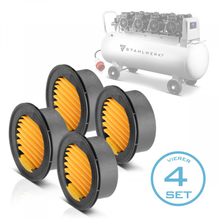 Set 4 filtre de aer pentru compresoare de aer Filtru de schimb [5]